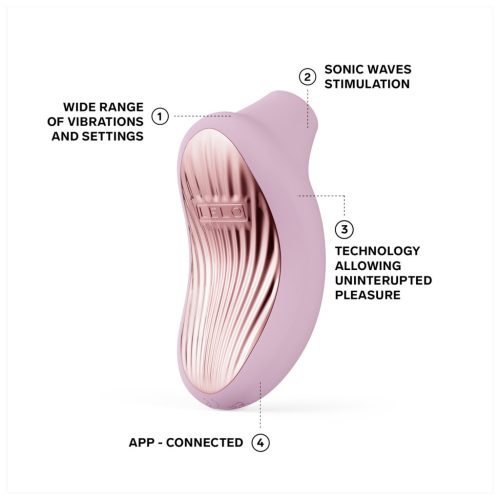 LELO Sona 3 Cruise - hanghullámos, vízálló csiklóizgató (pink)