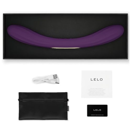 LELO Boomerang - kétvégű vibrátor (lila)