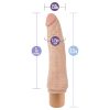 Dr. Skin Vibe No.7. - élethű vibrátor (natúr)