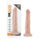 Dr. Skin 7,5 - tapadókorongos élethű dildó - natúr (19cm)