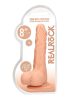 RealRock Dong 8 - élethű, herés dildó (20 cm, testszínű)