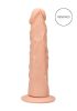 RealRock Dong 8 - élethű dildó (20cm) - natúr