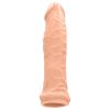 RealRock Penis Sleeve 6 - péniszköpeny (17 cm, testszínű)