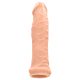 RealRock Penis Sleeve 6 - péniszköpeny (17 cm, testszínű)