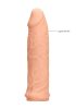 RealRock Penis Sleeve 6 - péniszköpeny (17 cm, natúr)