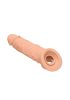 RealRock Penis Sleeve 8 - péniszköpeny (21 cm, natúr)