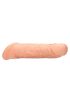 RealRock Penis Sleeve 8 - péniszköpeny (21 cm, natúr)
