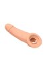 RealRock Penis Sleeve 9 - péniszköpeny (21,5 cm, natúr)