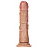 RealRock - realisztikus dildó - 15,5cm (sötét natúr)