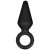 Anal Adventures Platinum S - anál plug (fekete) - kicsi