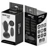Addicted Toys - mozgó nyelves anál vibrátor férfiaknak (fekete)