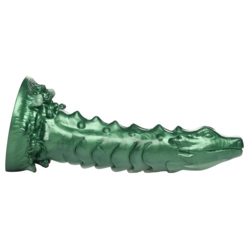 Creature Cocks Cockness Monster - szilikon dildó (zöld)