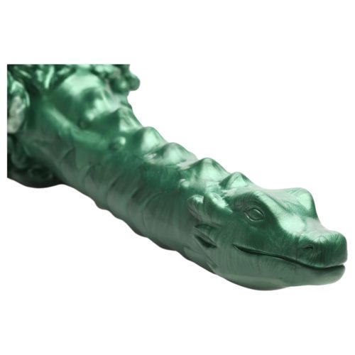 Creature Cocks Cockness Monster - szilikon dildó (zöld)