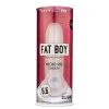Perfect Fit - Fat Boy Micro Ribbed - péniszköpeny (15 cm, fehér)