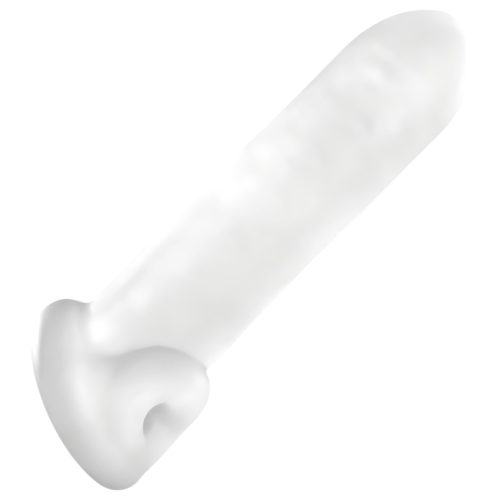 Perfect Fit - Fat Boy Original Ultra Fat - péniszköpeny (19 cm, fehér)