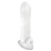 Perfect Fit - Fat Boy Original Ultra Fat - péniszköpeny (19 cm, fehér)
