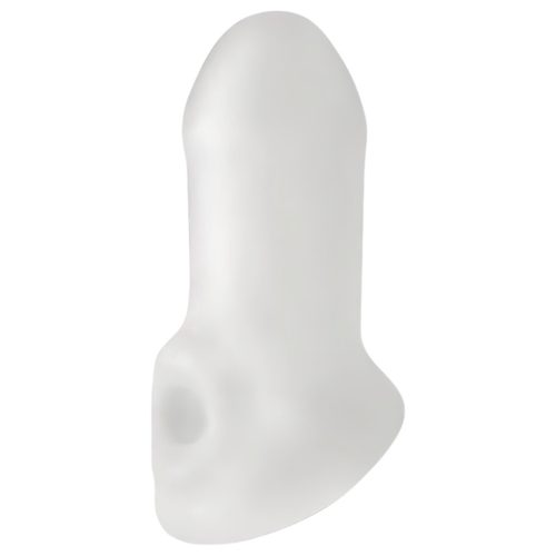 Perfect Fit - Fat Boy Thin - péniszköpeny (10 cm, fehér)