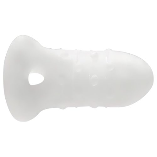 Perfect Fit - Fat Boy Thin - péniszköpeny (10 cm, fehér)