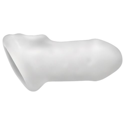 Perfect Fit - Fat Boy Thin - péniszköpeny (10 cm, fehér)