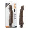 Dr. Skin Vibe No.6 - élethű, szabályozható rezgésű vibrátor (barna)