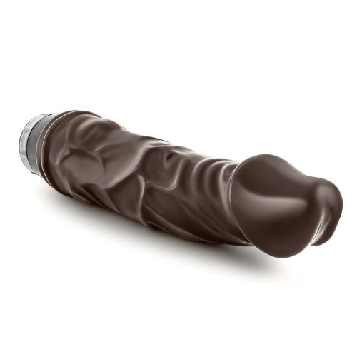 Dr. Skin Vibe No.6 - élethű, szabályozható rezgésű vibrátor (barna)
