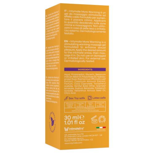 Intimateline Intymate More - melegítő hatású izgató gél (30ml)