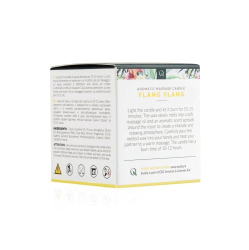 Exotiq - illatos masszázsgyertya - ylang ylang (60g)