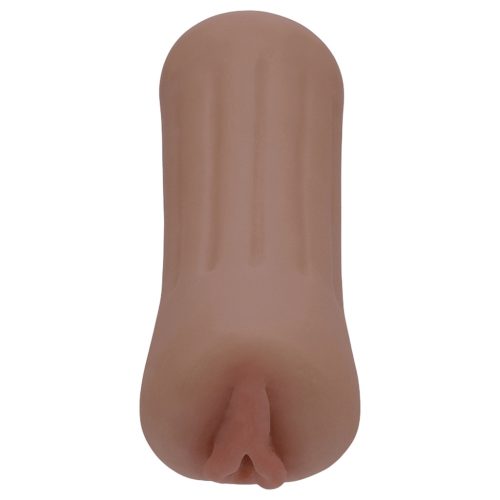XKIN Beauty Queen Lulu - élethű műpunci maszturbátor (sötét testszínű)