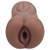 XKIN Naughty Nurse Riley - élethű műpunci maszturbátor (sötét testszínű)
