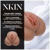 XKIN - élethű műpunci, maszturbátor férfiaknak - L (sötét testszínű)