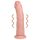 RealRock - tapadókorongos vibrátor - natúr (20,5cm)