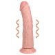 RealRock - tapadókorongos vibrátor - natúr (20,5cm)