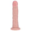 RealRock - tapadókorongos vibrátor - natúr (20,5cm)
