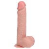 RealRock - élethű, forgó vibrátor (natúr, 20,5 cm)