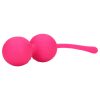Loveline - súlyozott kegel golyó szett - 2 részes (pink)