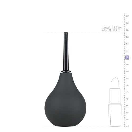 EasyToys - anál zuhany - kicsi (fekete)