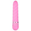 EasyToys Diamond - csavart rúd vibrátor (pink)