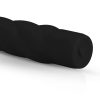 EasyToys Power Vibe - csavart szilikon rúdvibrátor (fekete)