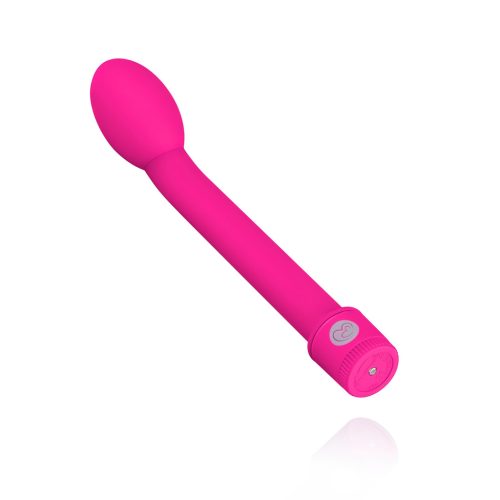 EasyToys Slim - vékony, hajlított fejű G-pont vibrátor (pink)