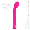 EasyToys Slim - vékony, hajlított fejű G-pont vibrátor (pink)