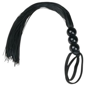 EasyToys Silicone Whip - szilikon korbács (fekete)