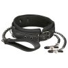 EasyToys - bimbócsipesz, nyakörv és póráz bondage szett (4 részes)