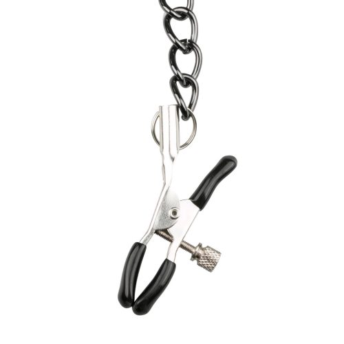 EasyToys - bimbócsipesz, nyakörv és póráz bondage szett (4 részes)