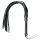 EasyToys Flogger - puha műbőr BDSM korbács (fekete)