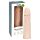 EasyToys - Flesh - hosszabbító péniszköpeny (natúr) - 18 cm