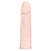 EasyToys - Flesh - hosszabbító péniszköpeny (natúr) - 18 cm