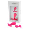Rimba Copenhagen - butt plug szett (pink, 2 db)