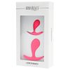 Rimba Copenhagen - butt plug szett (pink, 2 db)
