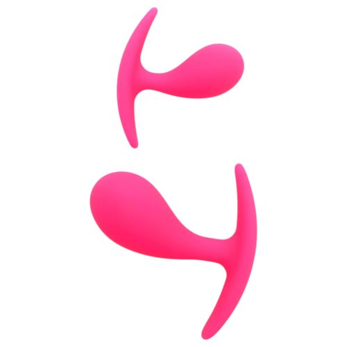 Rimba Copenhagen - butt plug szett (pink, 2 db)