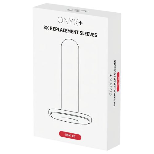 Kiiroo Onyx Standard Fit- maszturbátor mandzsetta - 3 db (fehér)